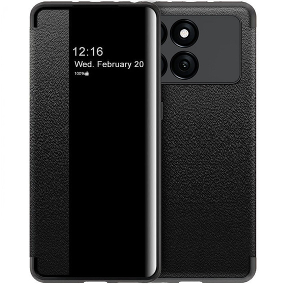 Pántos tok a Xiaomi Poco F6 Pro készülékhez, Side View, fekete