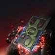 Tongate MECH MagSafe Series zöld tok Samsung Galaxy S24 Ultra készülékekhez