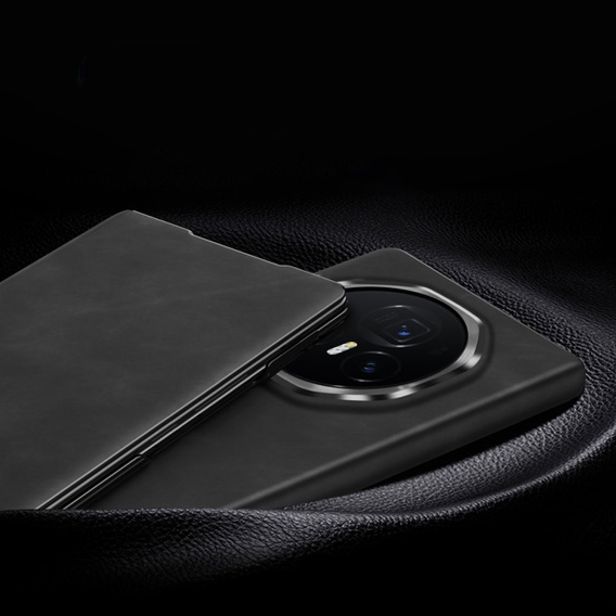 A flip tok Honor Magic V3 5G, Wallet Nappa Texture, fekete