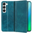 Telefontok a Samsung Galaxy S23, Wallet Litchi Leather, zöld