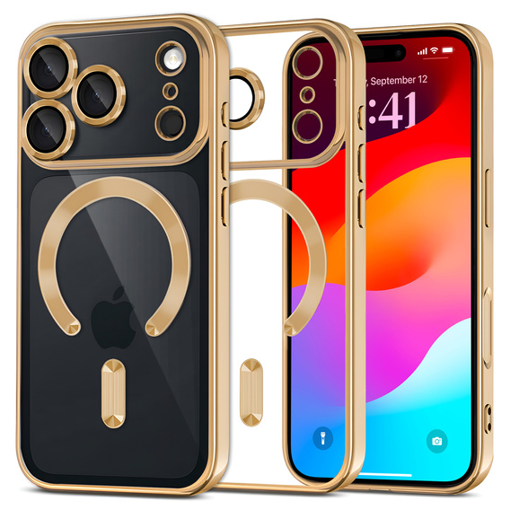 Mágneses tok lencsevédelemmel iPhone 17 Pro Max készülékhez
