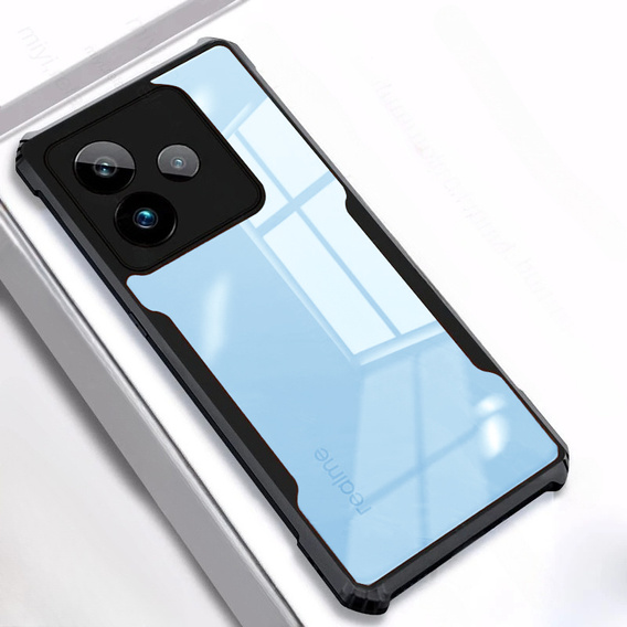 Telefontok a Realme GT 7 / 7T, AntiDrop Hybrid, fekete