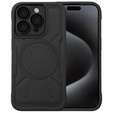 Tok iPhone 15 Pro Max, ERBORD Armor Mag, fekete