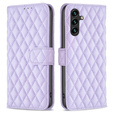 Pattintható tok a Samsung Galaxy A56, Wallet, BINFEN COLOR, lila