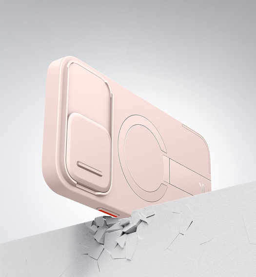 Tok iPhone 13 Pro Max/12 Pro Max Suritch Shockproof készülékhez, Suritch Shockproof, MagSafe, rózsaszín