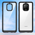 Telefontok a Xiaomi Redmi Note 9S / 9 Pro / 9 Pro Max, Fusion Hybrid, átlátszó / fekete