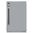 Tok Lenovo Tab P12, Smartcase tolltartóval, szürke