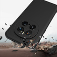 Telefontok a Honor Magic7 Pro 5G, Silicone MagSafe, fekete