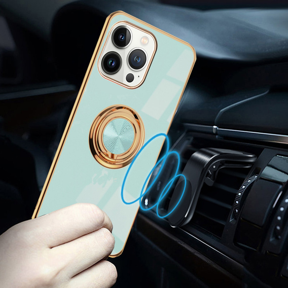 Telefontok a iPhone 13 Pro, Electro Ring, zöld