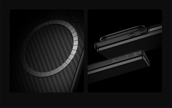 Nillkin páncélozott tok a MagSafe-hoz Samsung Galaxy Z Fold7 5G számára