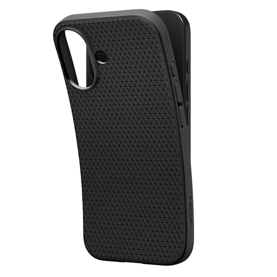 Spigen Liquid Air tok iPhone 17 készülékhez, matt fekete
