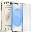 2x edzett üveg a Samsung Galaxy S24+/S25+ Plus, ERBORD 9H Hard Glass a képernyőn