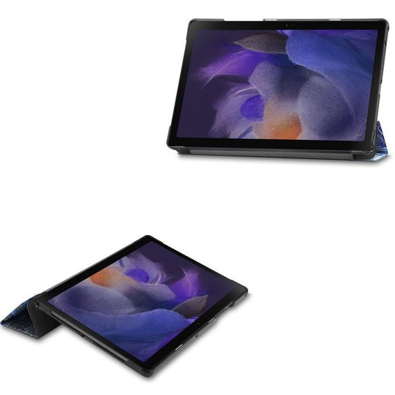 Tok Samsung Galaxy Tab A8 10.5 SM-X200 SM-X205, Smartcase, kék