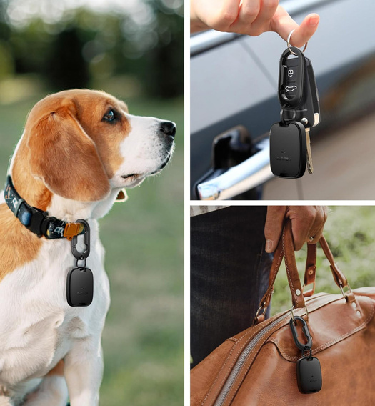 Védő tok karabinerrel az Apple AirTag 2 / 1hez