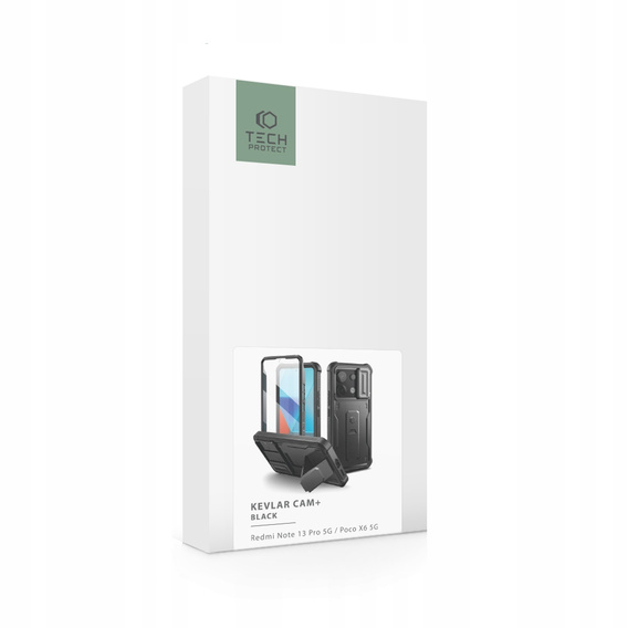 Tech-Protect Kevlar Cam+ tok Redmi Note 13 Pro 5G / POCO X6 készülékekhez