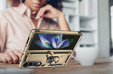 Páncélozott telefontok a Samsung Galaxy Z Fold 4 5G, Nox Case Ring, arany