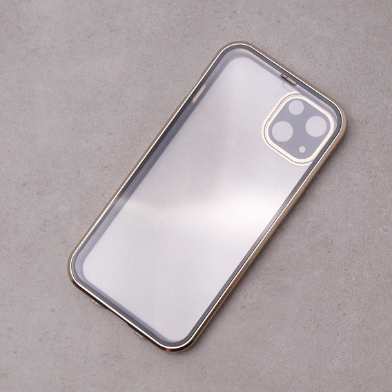 Tok iPhone 13, Magnetic Dual Glass, arany