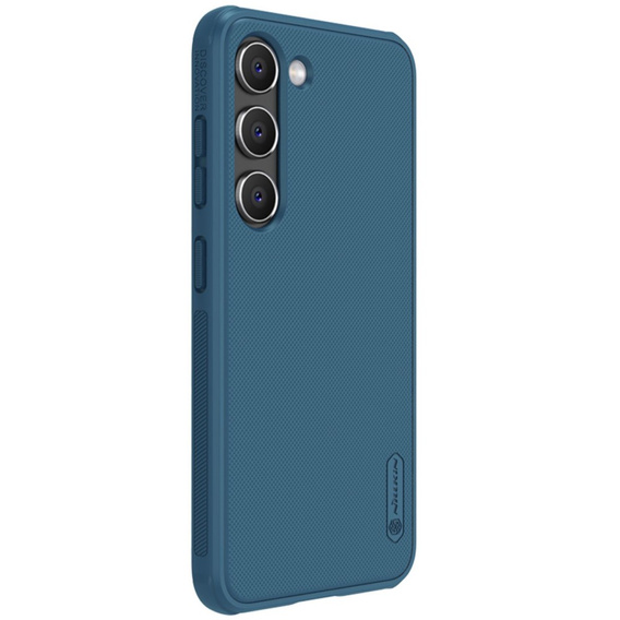 NILLKIN tok Samsung Galaxy S23 Plus, Super Frosted Shield Case, kék