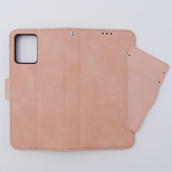 Pattintható tok a Motorola Moto G54 5G, Card Slot, rózsaszín
