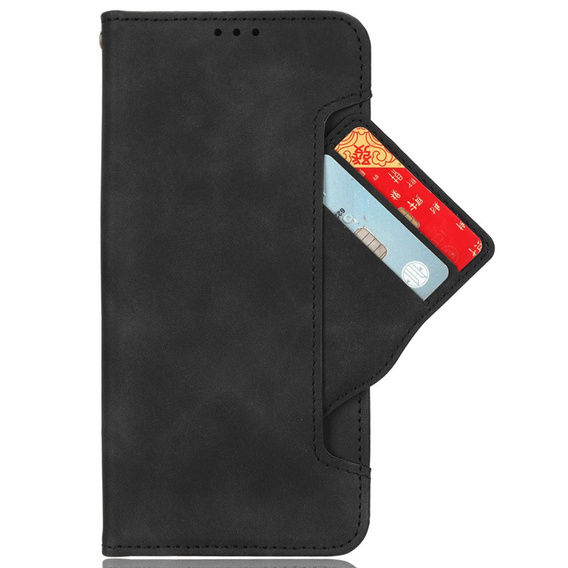 Pattintható tok a Samsung Galaxy A16, Card Slot, fekete