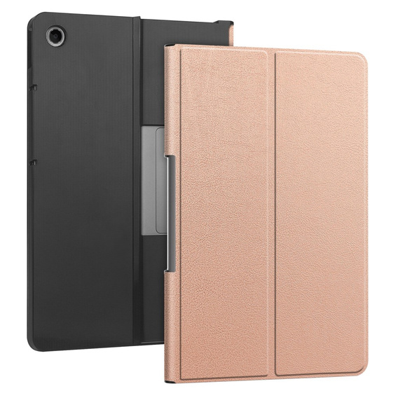 Tok Lenovo Tab Plus, Smartcase, rózsaszín rose gold