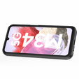 Telefontok a Samsung Galaxy M34, Kickstand Ring, fekete