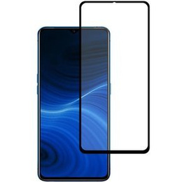 Mocolo Full Glue edzett üveg a következőkhöz Realme 6 Pro, fekete keret