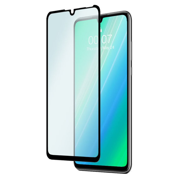 2x edzett üveg a Huawei P30 Lite, ERBORD 3D teljes képernyő