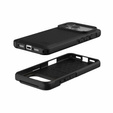 Urban Armor Gear tok iPhone 17 Pro Max, Metropolis LT MagSafe Kevlar, Kevlar fekete
