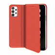Pattintható tok a Samsung Galaxy A32 5G, Wallet Smart Magnet, piros