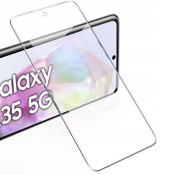 2x edzett üveg ERBORD 9H Hard Glass a képernyőn a Samsung Galaxy A35 5G