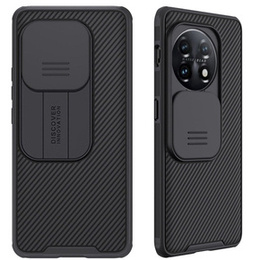 Tok OnePlus 11 5G, páncélozott Nillkin, CamShield Pro, fekete