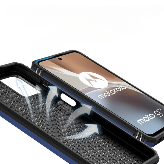 Telefontok a Motorola Moto G32, CamShield Slide, kék