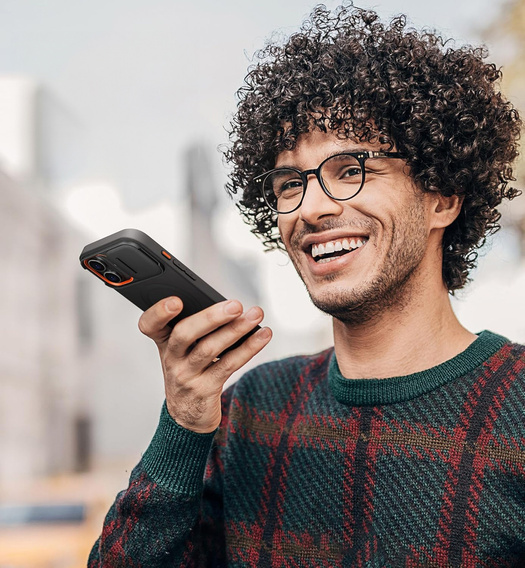 Tok iPhone 12 / 12 Pro készülékhez, Suritch Shockproof, MagSafe, fekete