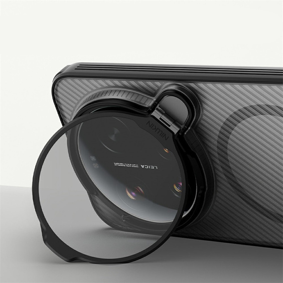 Nillkin CamShield Prop mágneses tok Xiaomi 17 Ultra készülékhez, fekete