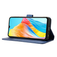 Pattintható tok a Oppo A38 4G / Oppo A18 4G, Wallet Smart Magnet, kék