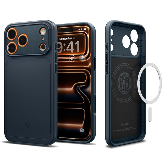 Spigen Thin Fit Mag tok – MagSafe-vel iPhone 17 Pro Max készülékekhez