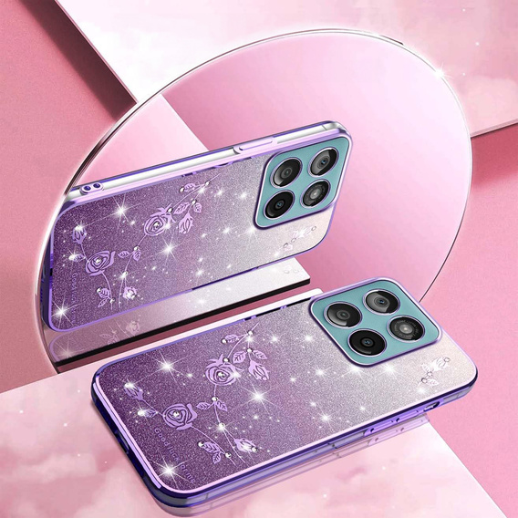 Glitter Flower tok Motorola Edge 70 készülékhez