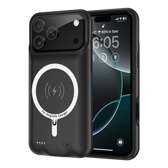iPhone 17 Pro Max Powerbank 6000mAh MagSafe akkumulátor tok