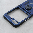 Páncélozott telefontok a Samsung Galaxy Z Flip5 5G, Nox Case Ring, kék