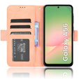 Pattintható tok a Samsung Galaxy A56, Card Slot, rózsaszín