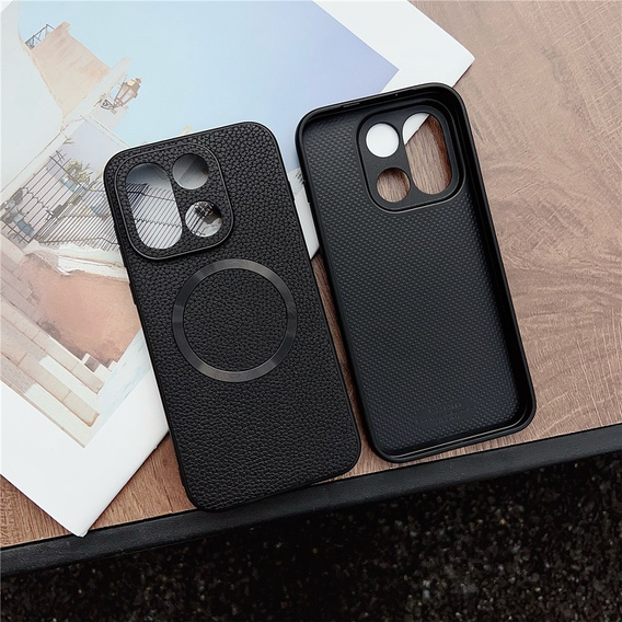 Bőr hibrid MagSafe tok OnePlus 15-hez