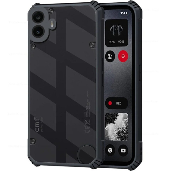 Telefontok a Nothing CMF Phone 1, AntiDrop Hybrid, fekete