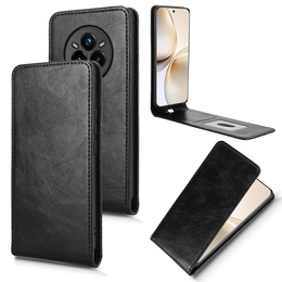 Pattintható tok a Realme 14 Pro 5G, Flip, fekete