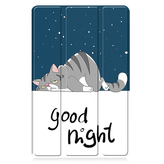 Smartcase nyomtatott mintával Samsung Galaxy Tab A11+/A9+ készülékekhez