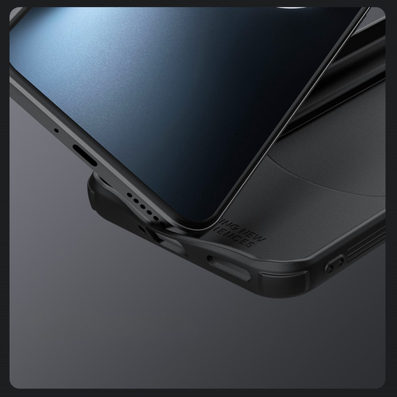 Tok Honor Magic 7 Pro, páncélozott Nillkin, CamShield Pro, fekete