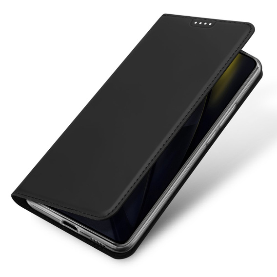 Dux Ducis Telefontok a Xiaomi Poco F6, Skinpro, fekete