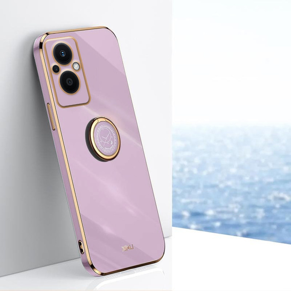 Telefontok a Oppo Reno7 Lite, Electro Ring, lila