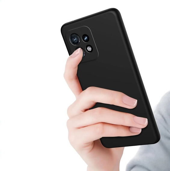 Vékony tok a Motorola Edge 50 Pro, Slim, fekete