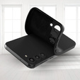 Telefontok a Samsung Galaxy S23 5G, Silicone Lite, fekete